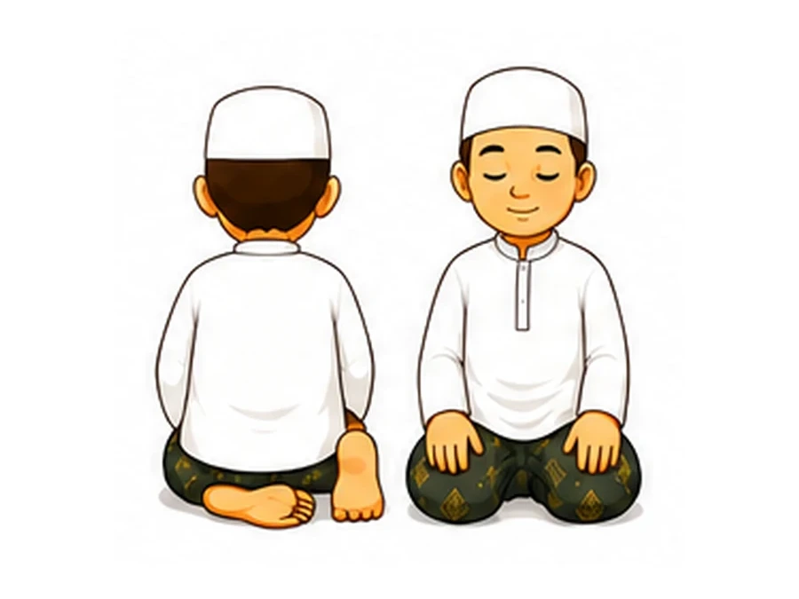 Gerakan Duduk di Antara Dua Sujud